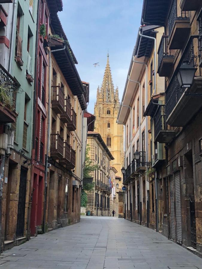 Ferienwohnung Atico Al Lado Del Ayuntamiento Oviédo Exterior foto